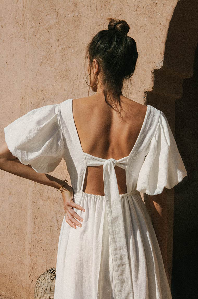 Slow fashion elegance - midi dress