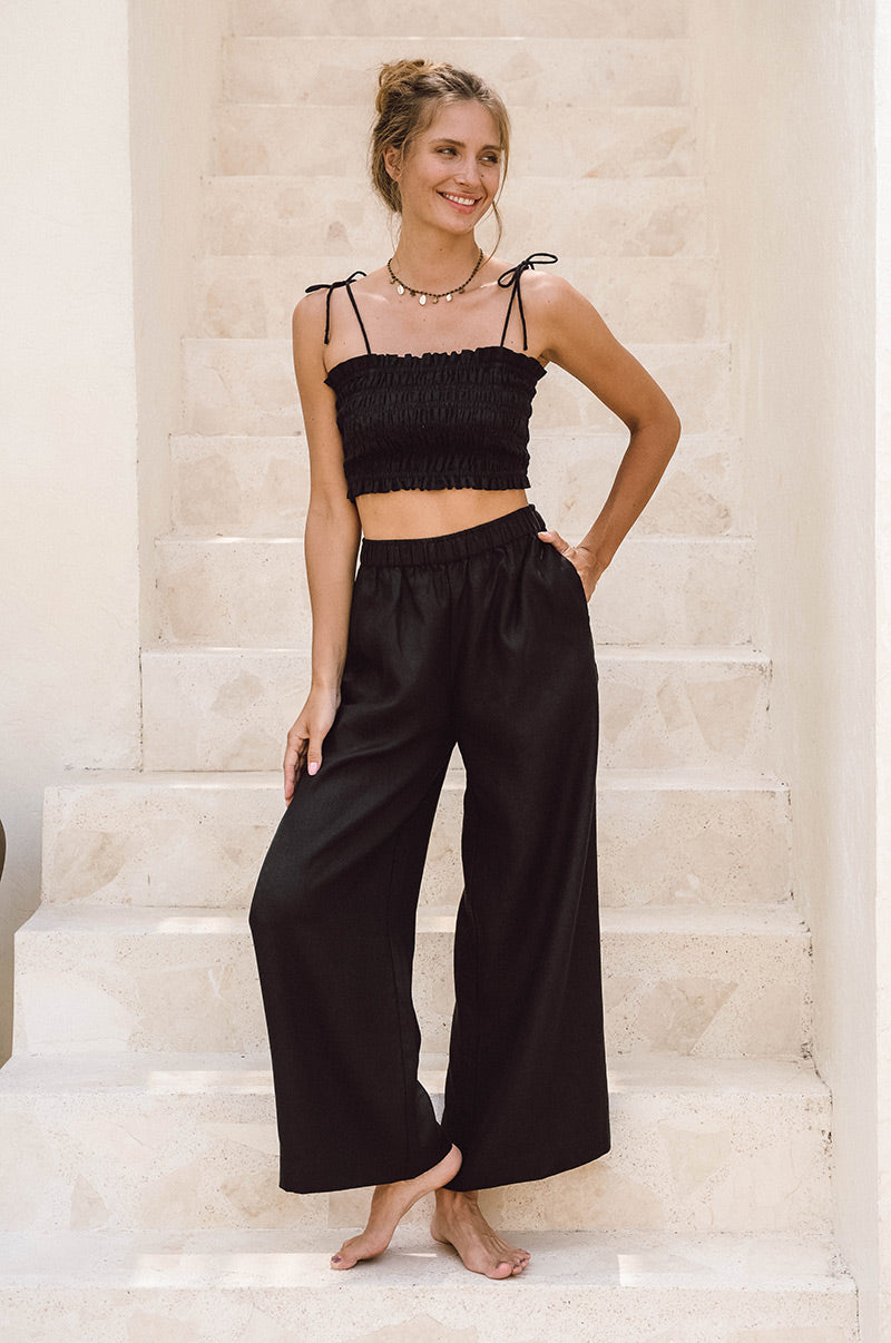 SUMMER Pants - Black - ROVE