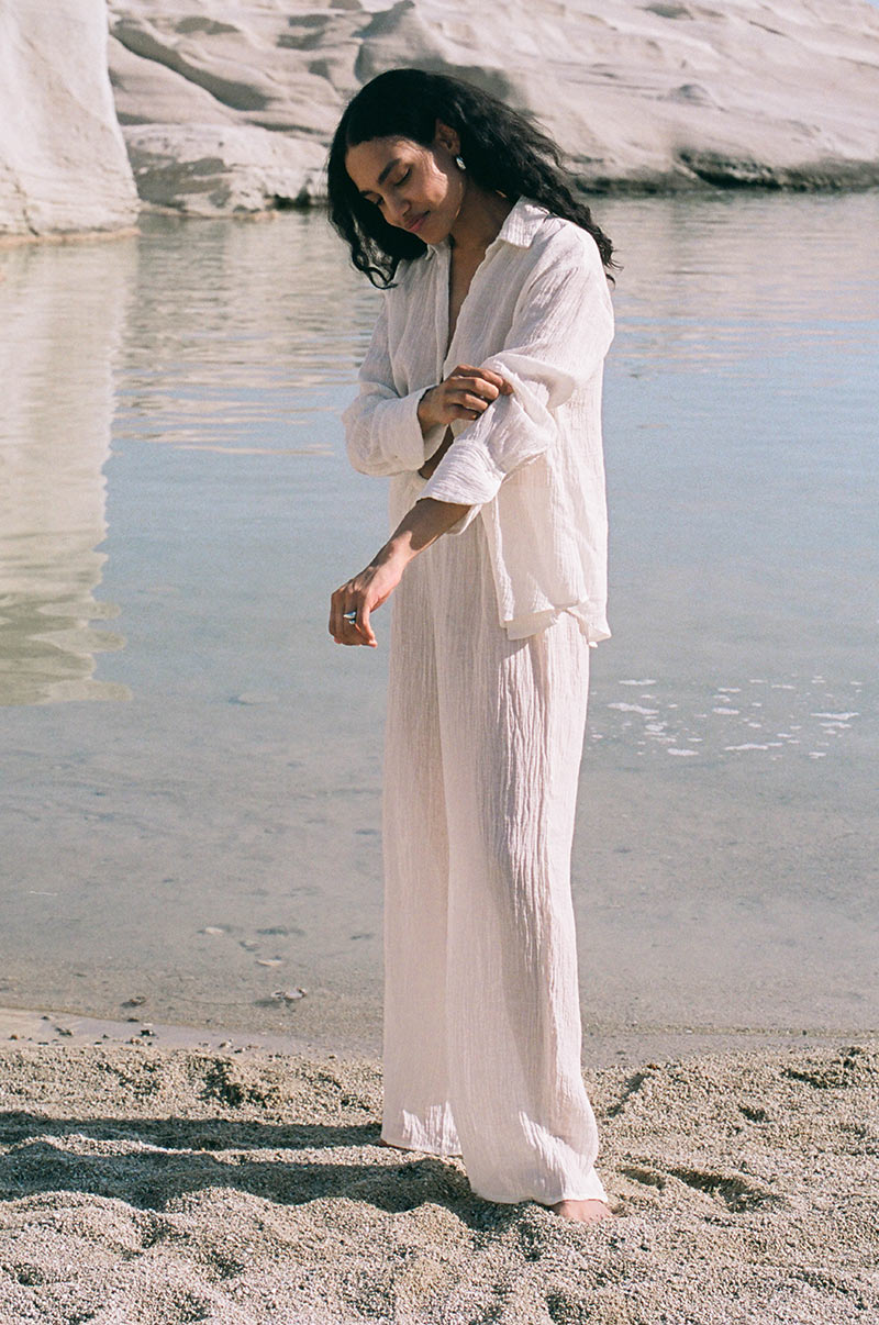 ANTHEA Pants - Ecru