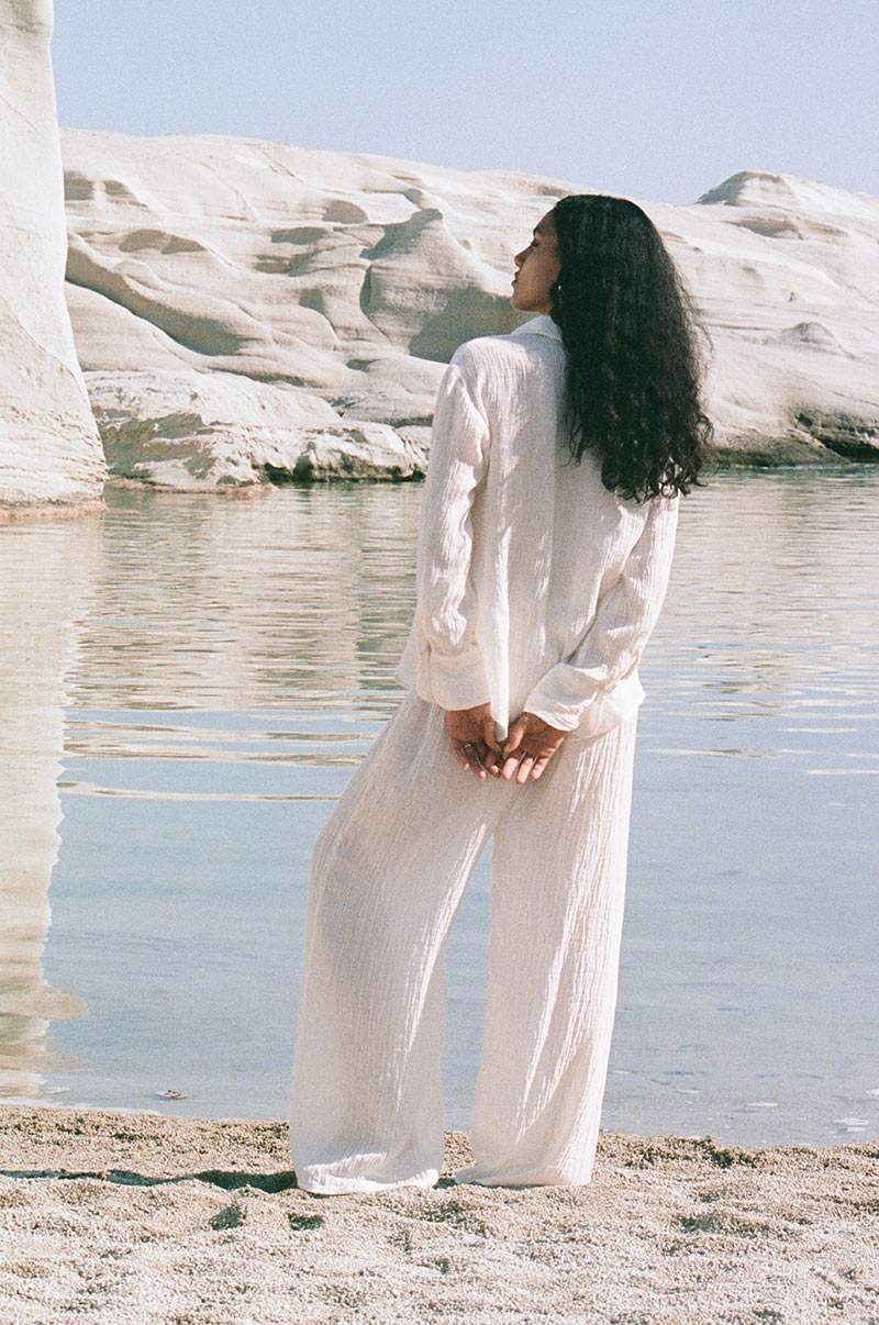 ANTHEA Pants - Ecru