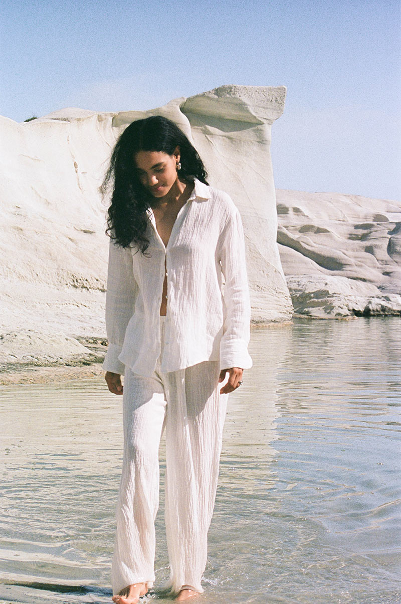 ANTHEA Pants - Ecru