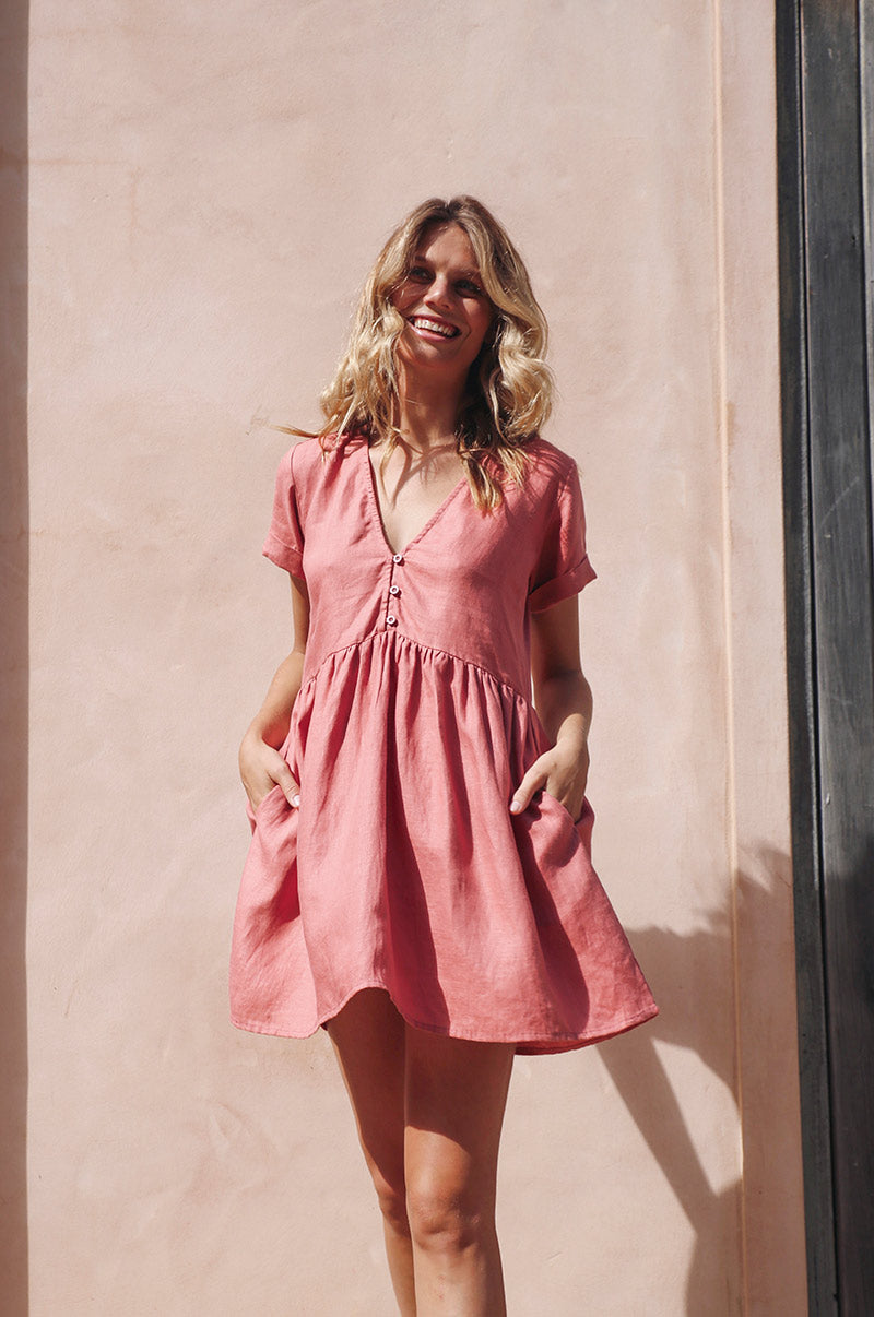 Dark blush SUNCHASER Dress - ROVE Designs
